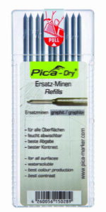 Pica 10pce Pencil Refills graphite