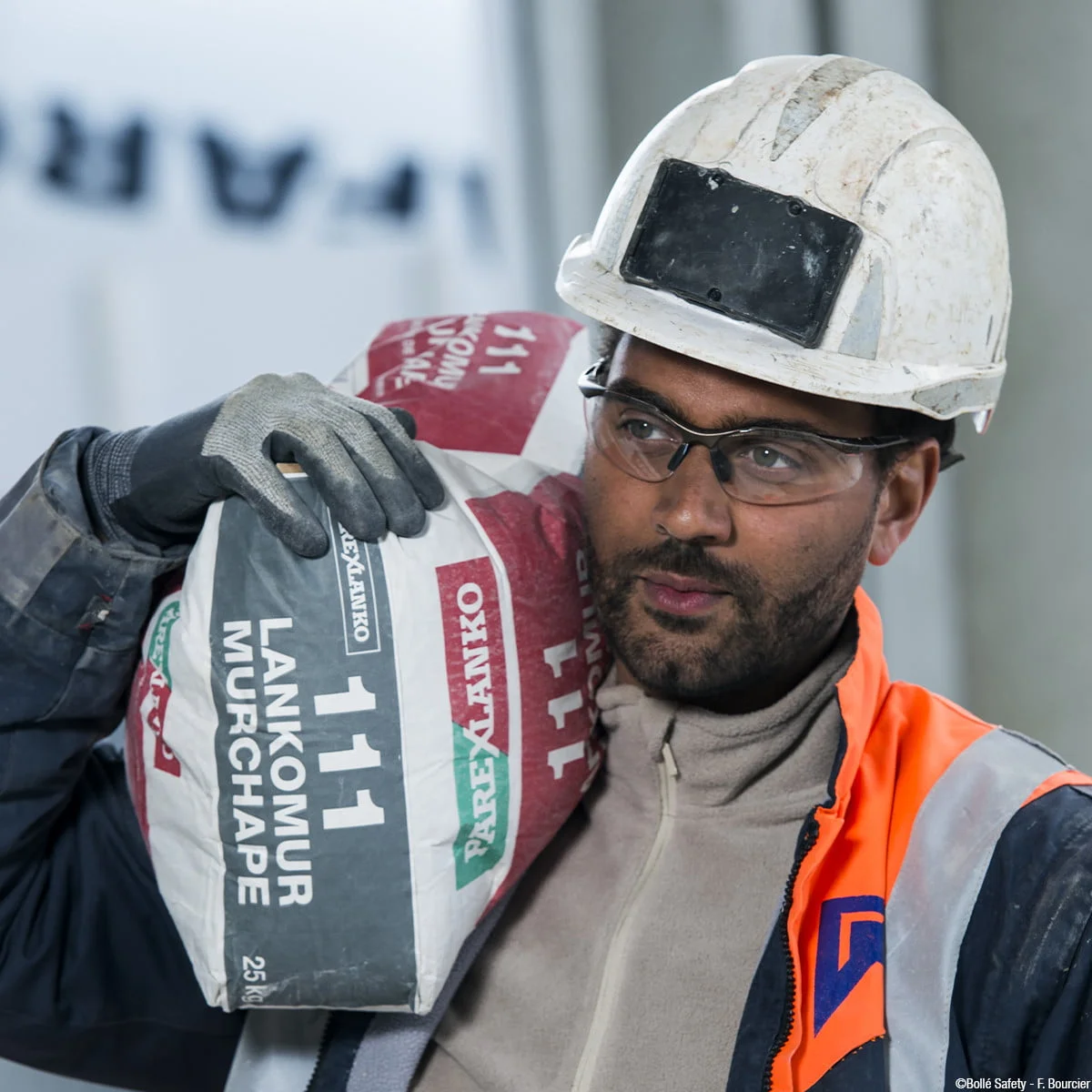 bolle contourpsi safety glasses clear