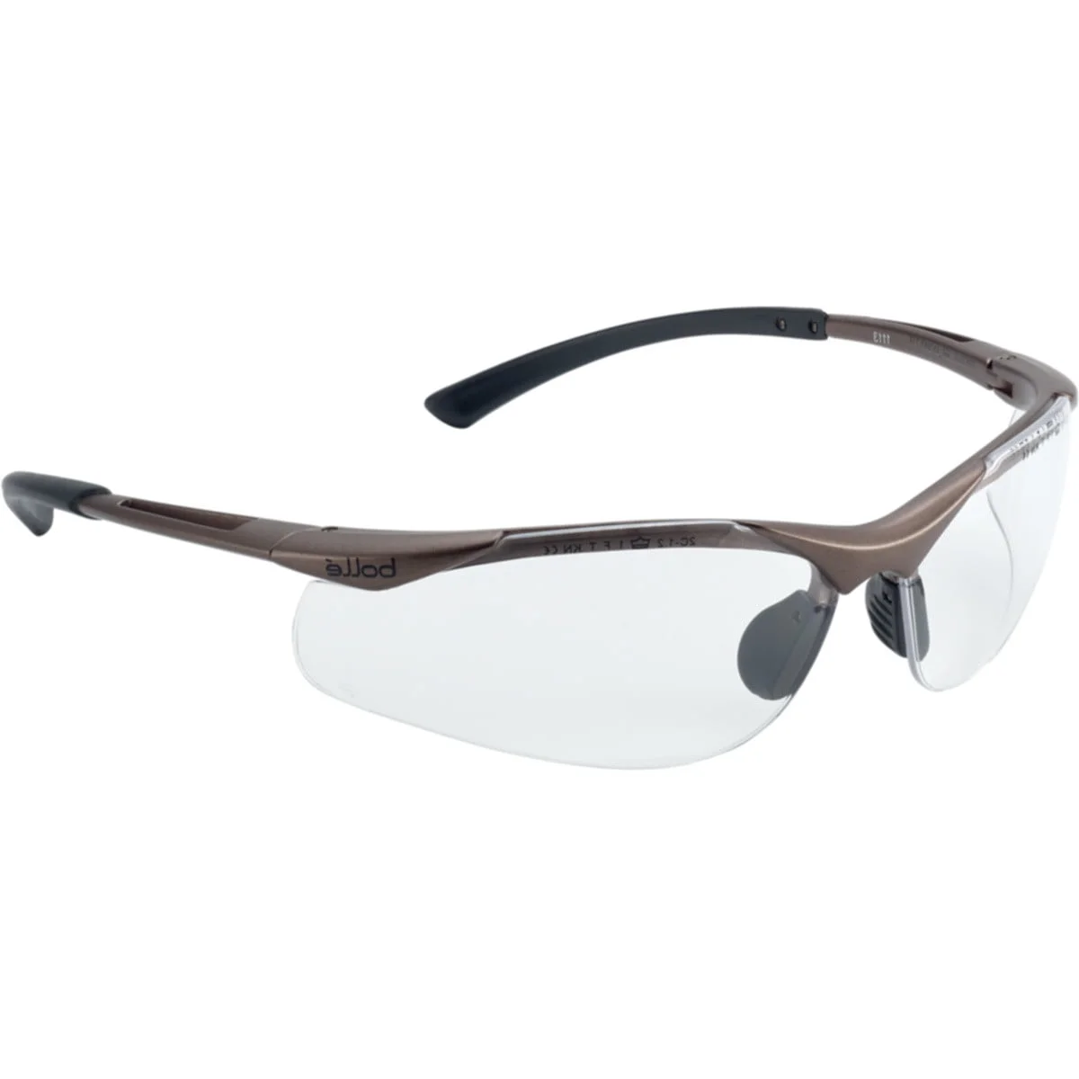 Bolle contour clear lens safety glasses