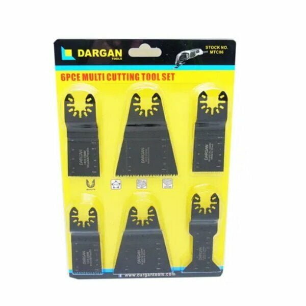DARGAN 6PCE MULTI TOOL BLADE SET