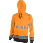 beeswift hi vis 2 tone class 2 hoodie HVTT025ORBL